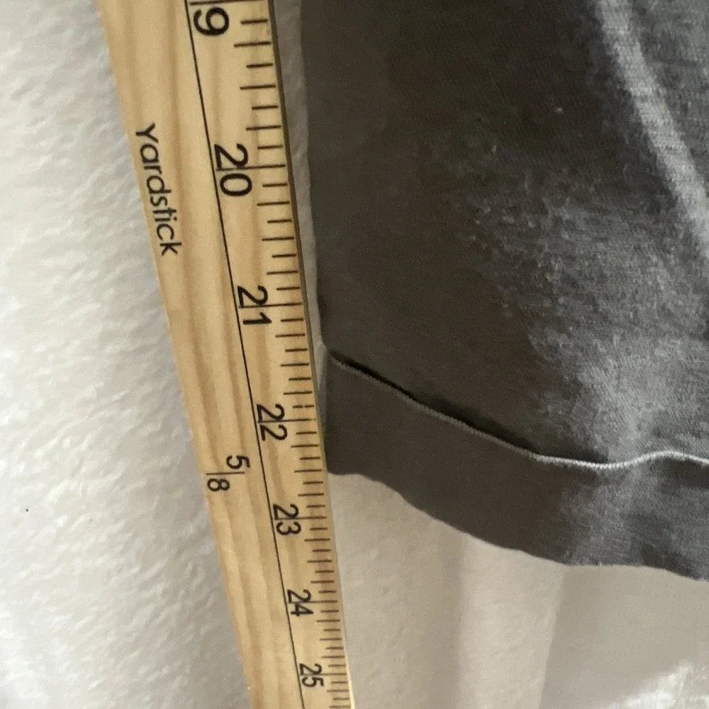 Banana Republic Linen Cotton Cargo Cropped Roll Tab Pants Martin Fit Size 6